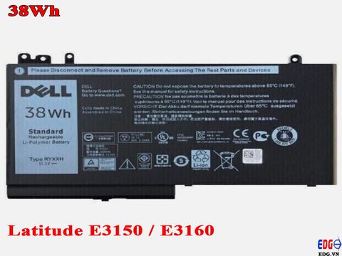 Pin Laptop Dell E3150 E3160 38Wh 51Wh