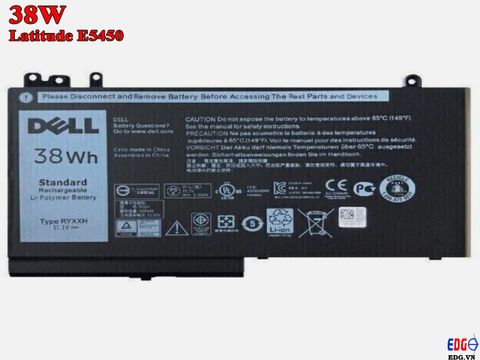 Pin Laptop Dell E5450 38Wh 51Wh