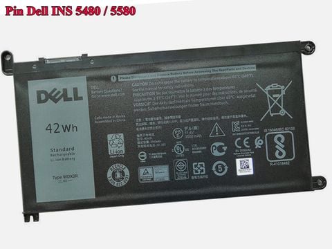 Pin Laptop Dell Inspiron 5480 5580