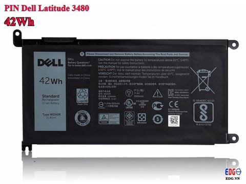 Pin Laptop Dell Latitude 3480