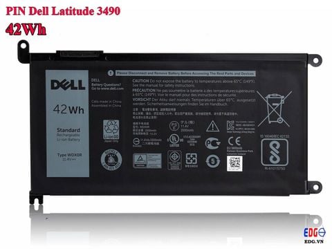 Pin Laptop Dell Latitude 3490