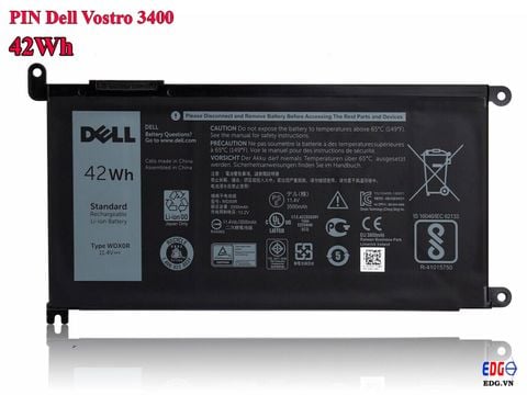 Pin Laptop Dell Latitude 3400