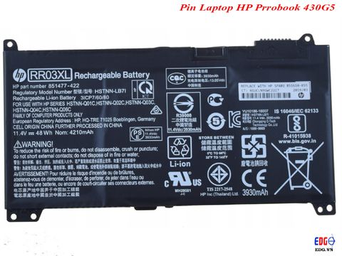 Pin Laptop HP Probook 430G5