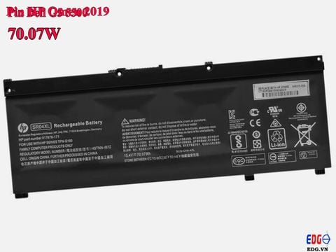 Pin laptop Hp Omen 15 2019