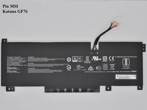 Pin Laptop MSI Katana GF76 GL76