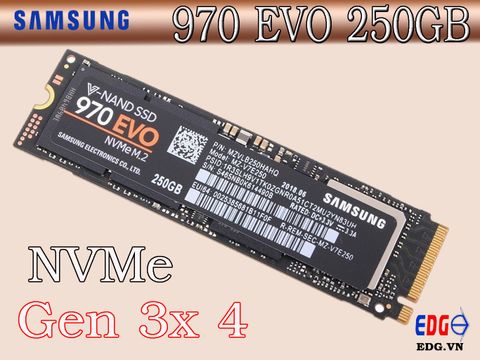 SSD M2 NVMe 250GB SAMSUNG 970 EVO