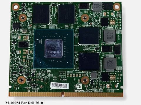 Card hình Dell 7510 NVIDIA Quadro M1000M