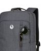 Mikkor The Ralph Backpack Dark Mouse Grey