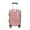 Vali Khung Nhôm Khóa Sập H6009 Size 20 Hồng Gold
