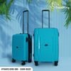 Bộ 2 Vali Chống Bể Travel King T888 Xanh Min