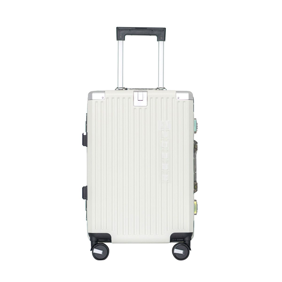 Vali Khung Nhôm Khóa Sập H6009 Size 20 Trắng