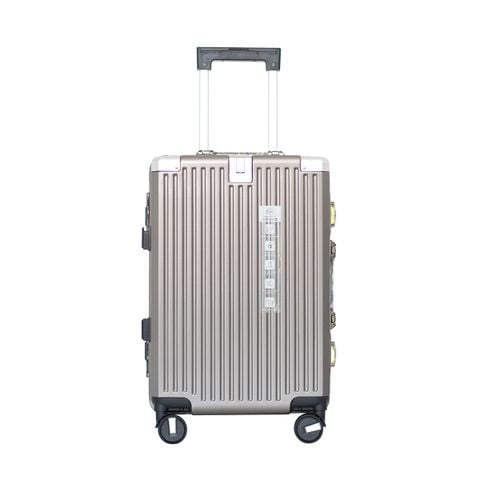 Vali Khung Nhôm Khóa Sập H6009 Size 20 Xám Ghi