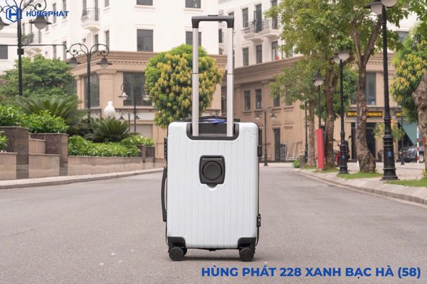 Vali Size 20 Chống Va Đập Tốt U228 Xanh Bạc Hà khay nước