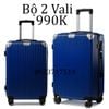 Bộ 2 Vali Chống Va Đập Tốt U218 Xanh Than