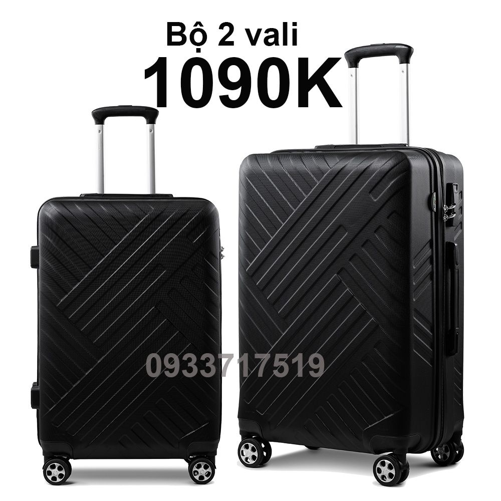 Combo 2 Vali Chống Va Đập Tốt S528 Đen