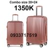 Bộ 2 Vali Chống Va Đập H603 Rose Gold