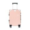 Vali Khung Nhôm Khóa Sập H6009 Size 20 Hồng Nhạt