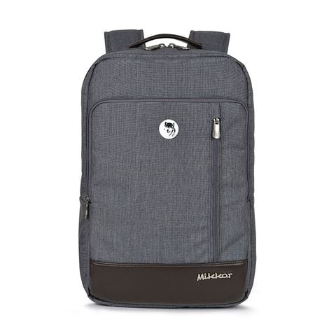 Mikkor The Ralph Backpack Dark Mouse Grey
