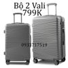 Bộ 2 Vali Chống Va Đập Tốt S516 Bạc