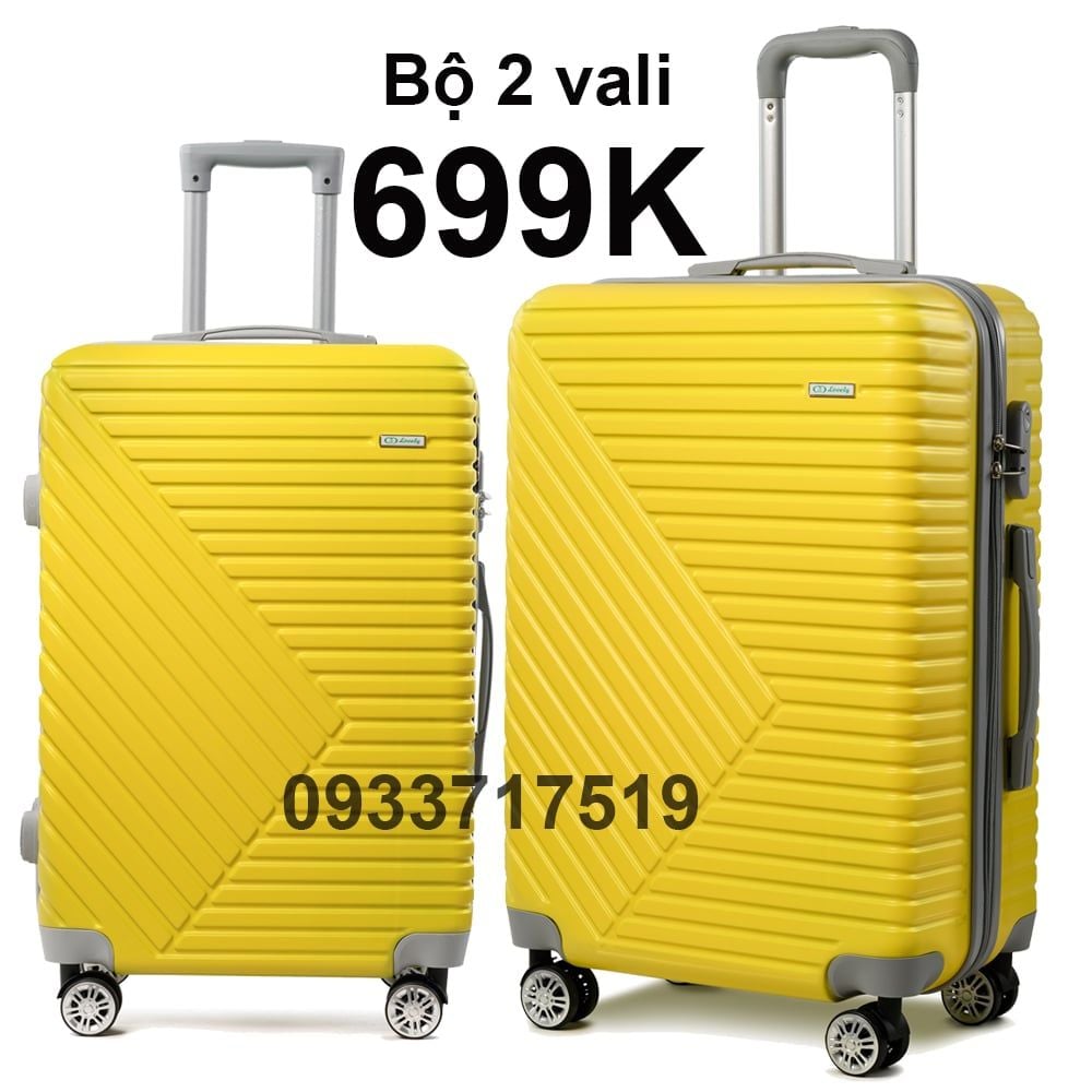 Bộ 2 Vali T66 Vàng