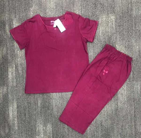  BỘ TRUNG NIÊN NÉT HOA MÀU TNQL SIZE L (48-55KG) 