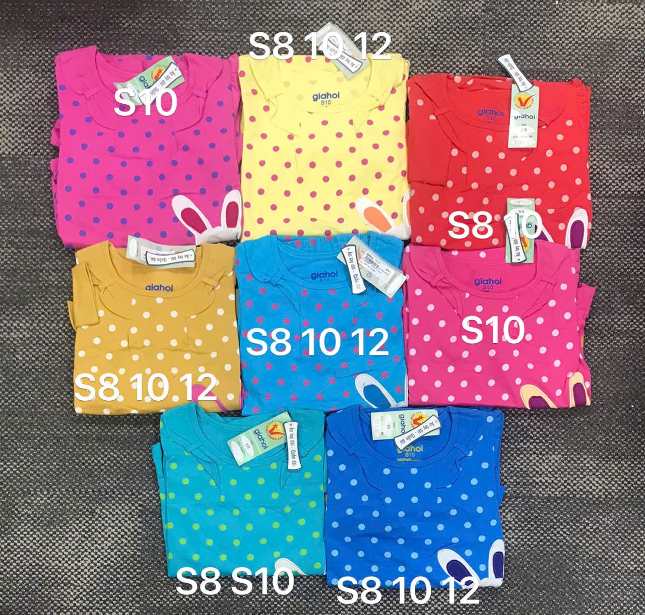  BỘ TDQD CHO BÉ S8 S10 S12(14-25KG) 