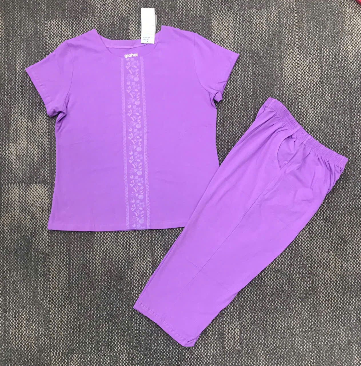  BỘ TRUNG NIÊN TNQL XL XXL XXXL(HỒNG HOA) 