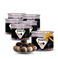 Quà Tặng Tỏi đen Kim cương Đông Á 5 hộp 100g