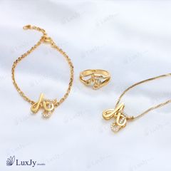 Bộ trang sức lồng chữ - S5128