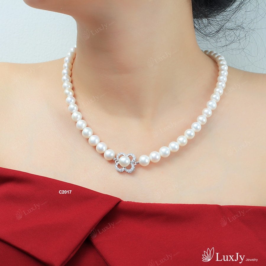 Chuỗi cổ ngọc trai C2017
