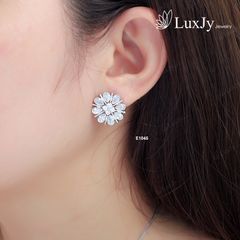 Hoa tai nữ đính đá cao cấp - E1045