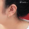 Hoa tai nữ đính Kim cương Moissanite - E1056