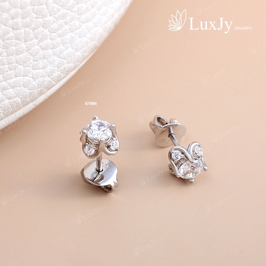 Hoa tai nữ đính đá cao cấp - E1064