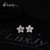 Hoa tai nữ đính Kim cương Moissanite - E1085