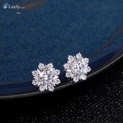 Hoa tai nữ đính đá cao cấp - E1106