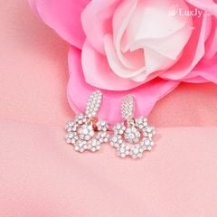 Hoa tai nữ đính đá cao cấp - E1127