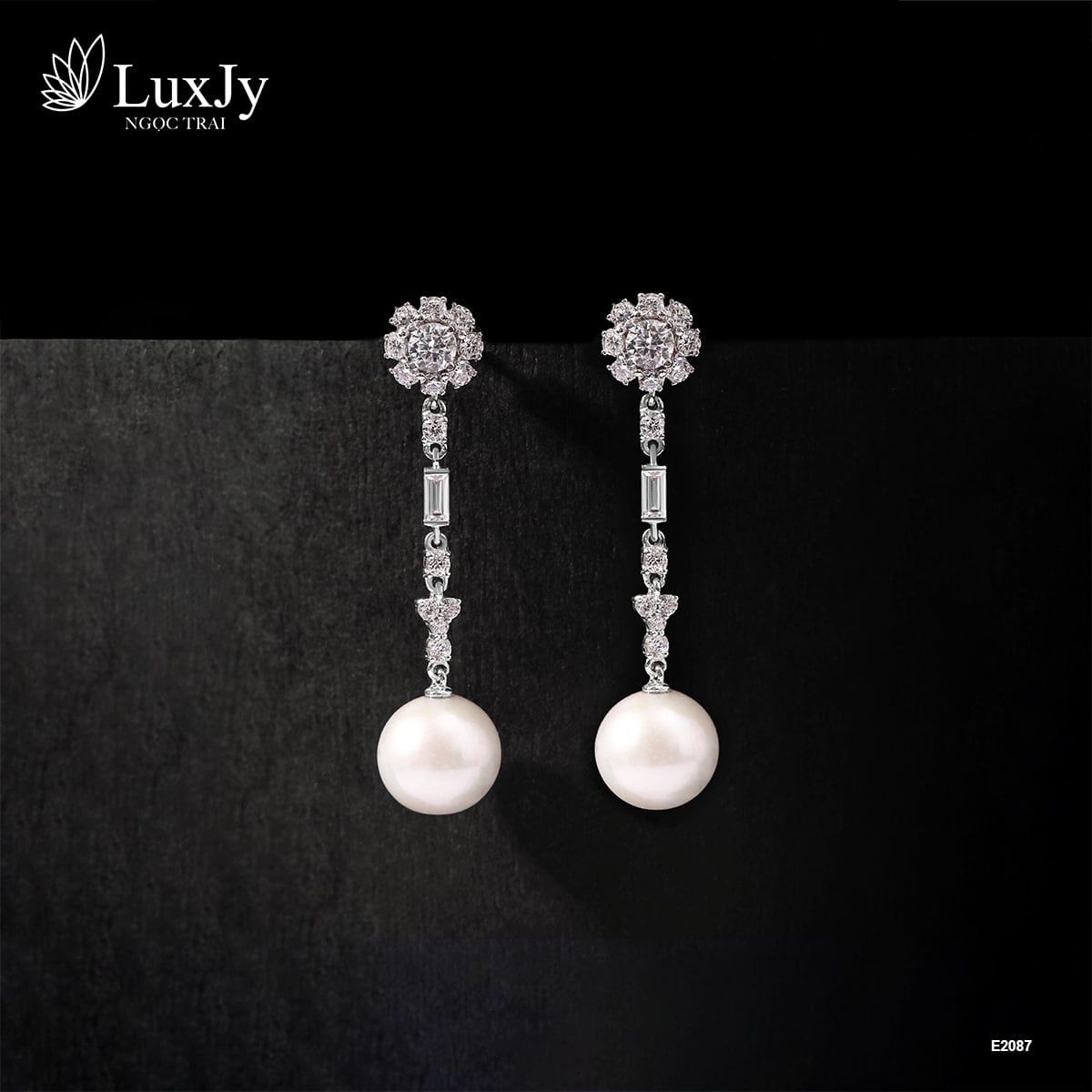 Hoa tai ngọc trai nữ - E2087