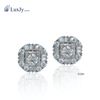 Hoa tai đính Kim cương Moissanite - E3285