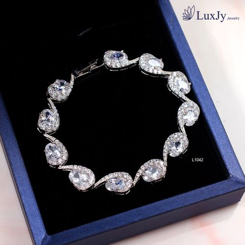  Vòng tay đính Kim cương Moissanite - L1042 