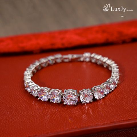  Vòng tay đính Kim cương Moissanite - L1043 