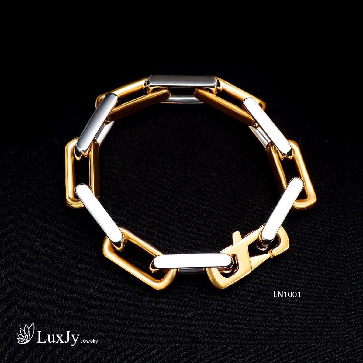 Lắc Tay Nam Vang Ln1001 Trang Sức Cao Cấp Luxjy Jewelry
