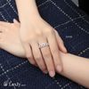 Nhẫn nữ đính Kim cương Moissanite - R1155