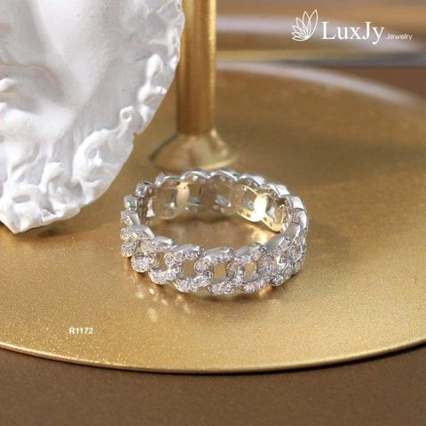  Nhẫn Nữ Đính Kim cương Moissanite - R1172 