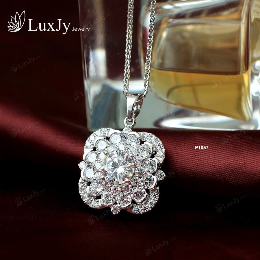 Mặt dây chuyền đính đá cao cấp - P1057