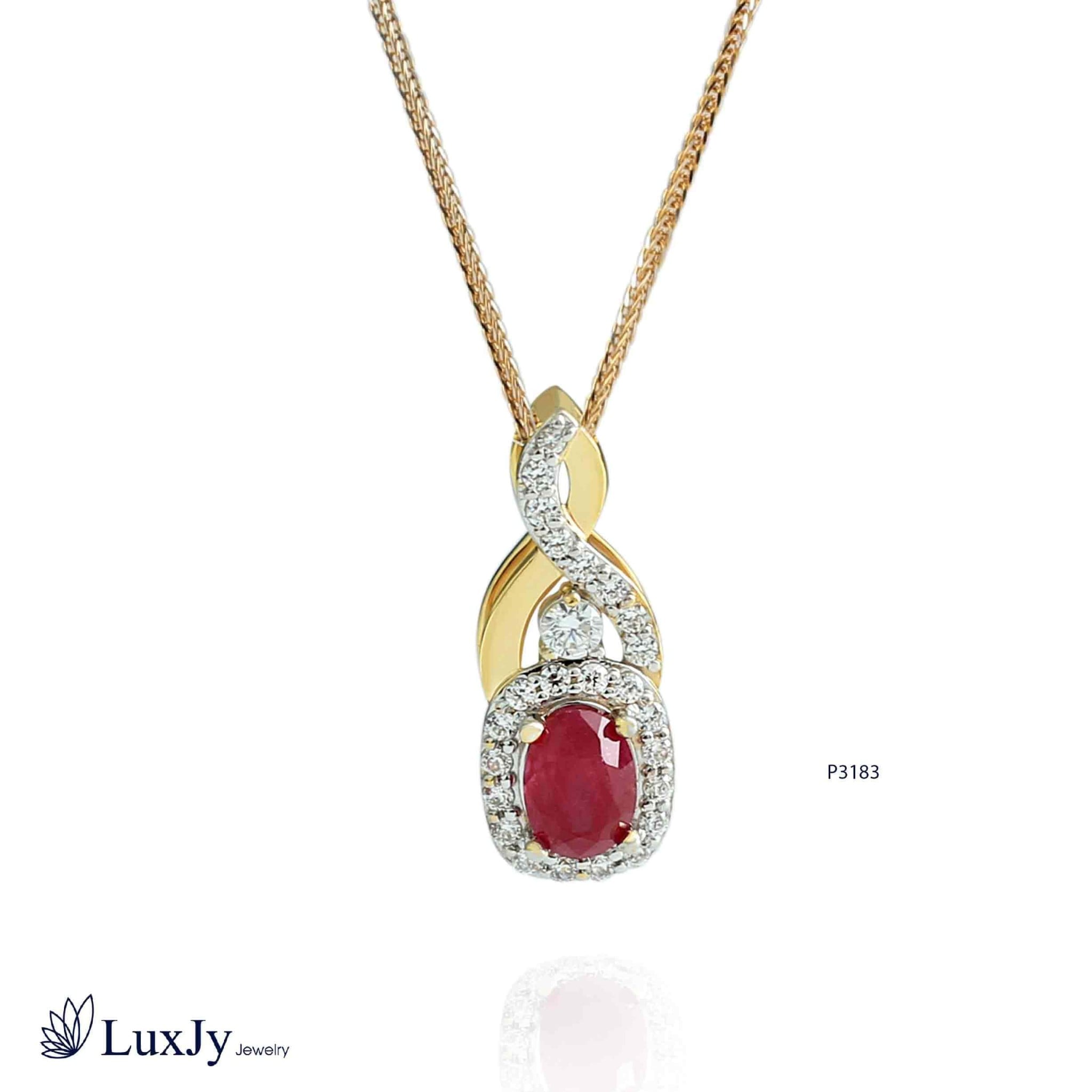 Mặt dây chuyền đính đá - P3183