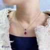 Mặt dây đính Kim cương Moissanite - P3226