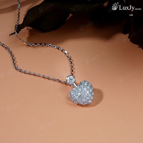  Mặt dây đính Kim cương Moissanite - P3286 