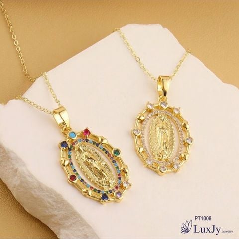  Mặt dây chuyền Thánh giá đính đá cao cấp - PT1008 