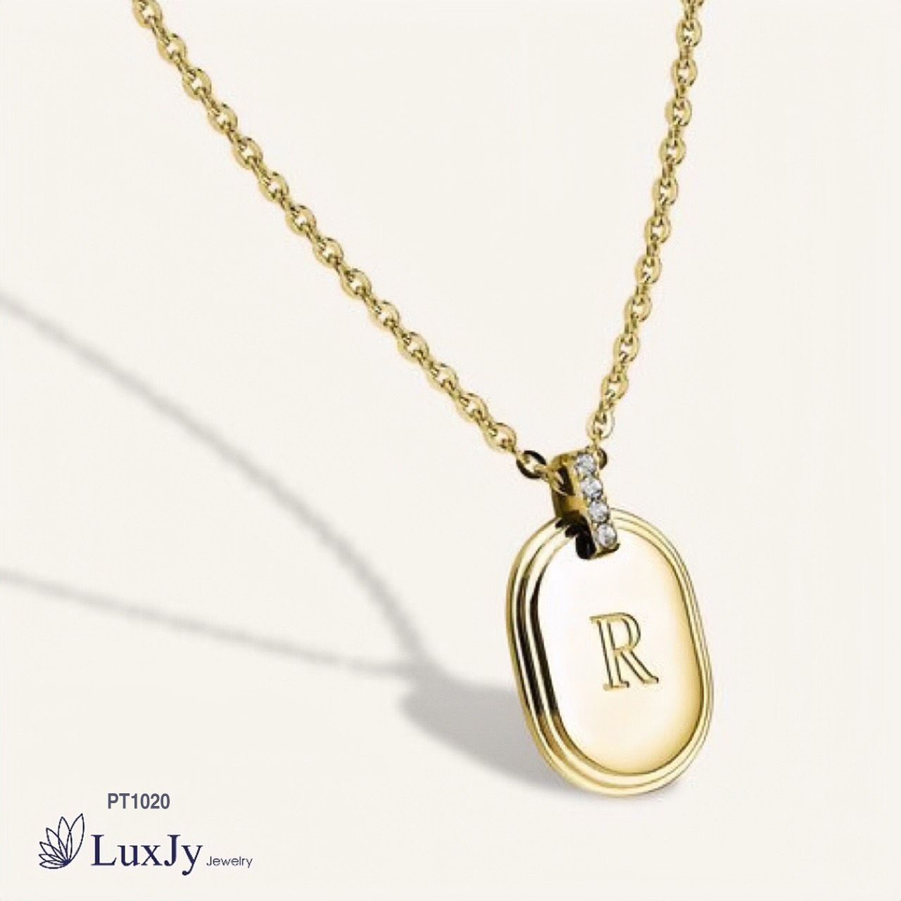 Mặt dây chuyền Thánh giá đính đá cao cấp - PT1020