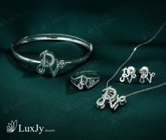 Bộ trang sức lồng chữ - S5161